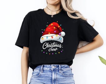 T-shirt de Noël, t-shirt graphique assorti pour les fêtes de fin d'année