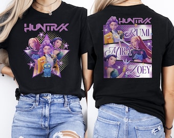 Huntrix Kpop Girls T-Shirt, Demon Hunter Merch