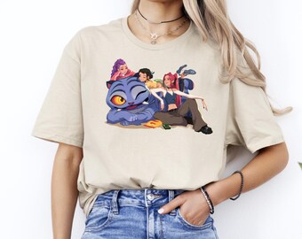T-shirt graphique Huntrix Demon Hunter Tiger, chemise Saja fille