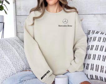 Sweat-shirt unisexe Mercedes AMG Sport Car, coton/polyester 50/50, cadeau fête des mères