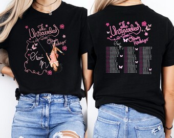 Olivia Rodrigo Unraveled Tour T-Shirt, Concert Fan Tee 2026