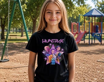 Huntrix Kpop Demon Hunter Youth T-Shirt