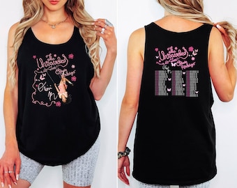 Olivia Rodrigo Unraveled Tour Tank Top, Concert Fan Shirt