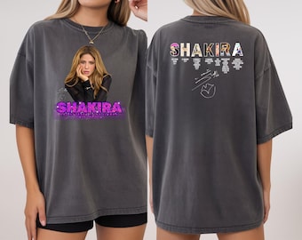 Shakira Las Mujeres Ya No Lloran Tour 2026 Concert T-Shirt