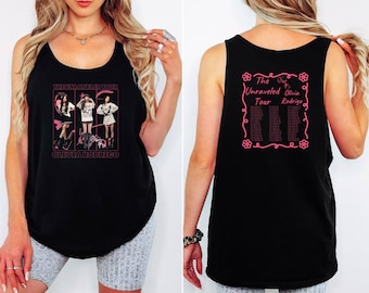 Olivia Rodrigo Unraveled Tour Tank Top, Concert Fan Merch