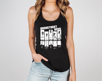 Backstreet Boys Millenium Tour Tank Top, Summer Concert Fan Gift