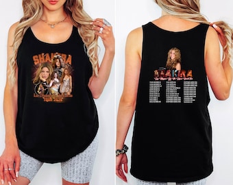 Shakira Las Mujeres Ya No Lloran Tour 2026 Tank Top