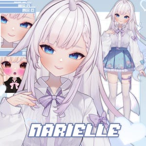 期間限定無料！ - イッカクVtuber「ナリエル」！ - 全身Vtuber