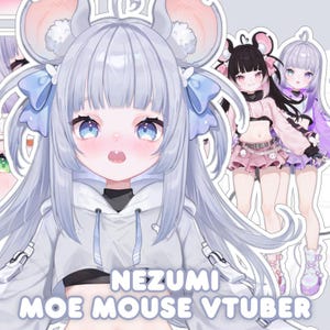 期間限定でほぼ無料！萌え系Vtuber「ねずみ」 - 全身カスタマイズ可能なVtuber | momomizuvt
