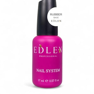 Esmalte de uñas con base de goma y capa superior Edlen 17,30 ml