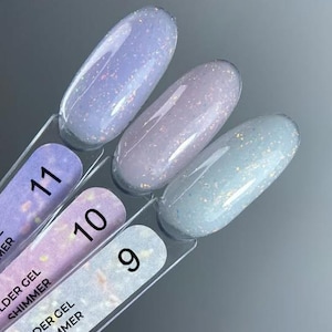 Esmalte en gel constructor Edlen 15, 30 ml Shimmer