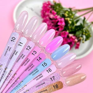 Edlen Base Cover HEMA Opal Esmalte de uñas Edlen 17,30ml