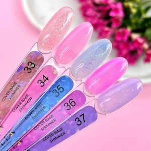 Edlen Base Cover HEMA Shimmer Esmalte de uñas Edlen 17ml