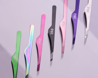 ZOLA Professional beveled eyebrow Zola Color Series colored tweezers