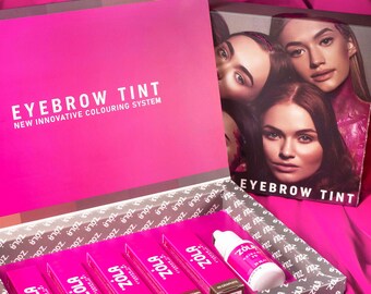 ZOLA Set of Eyebrow Tint With Collagen 5x15ml (5 colors and oxidant)