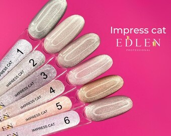 Impress Cat Edlen 9 ml gel nail polish cat eye