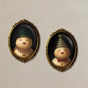 Snowman Brooch, Christmas Pin, Christmas Snowman, Retro Snowman, Vintage Snowman, Frosty, Holiday Brooch, Winter Pin, Cute Snowman