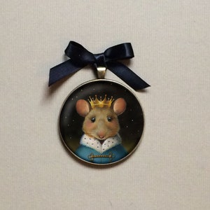Nussknacker Ballett Maus König Ornament von Original Artwork für Weihnachten, Stocking Stuffer, Wichteln