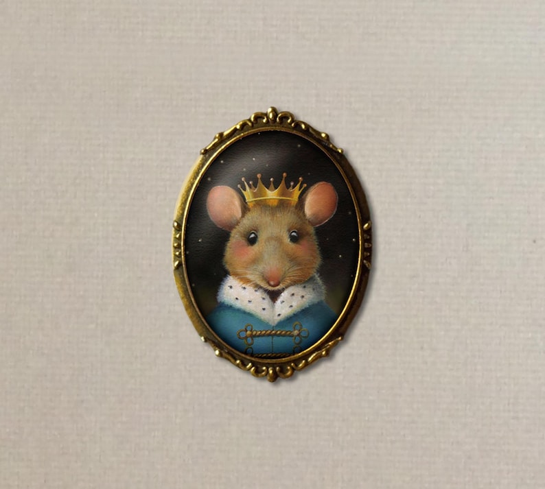 Nutcracker Ballet Mouse King Christmas Print image 2