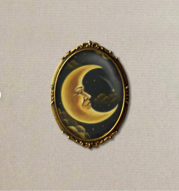 The Night Our Story Began Moon And Stars - Personalized Custom Ceramic Ornament With Round Shape - CPL710_RCE – Inkify Lab Co