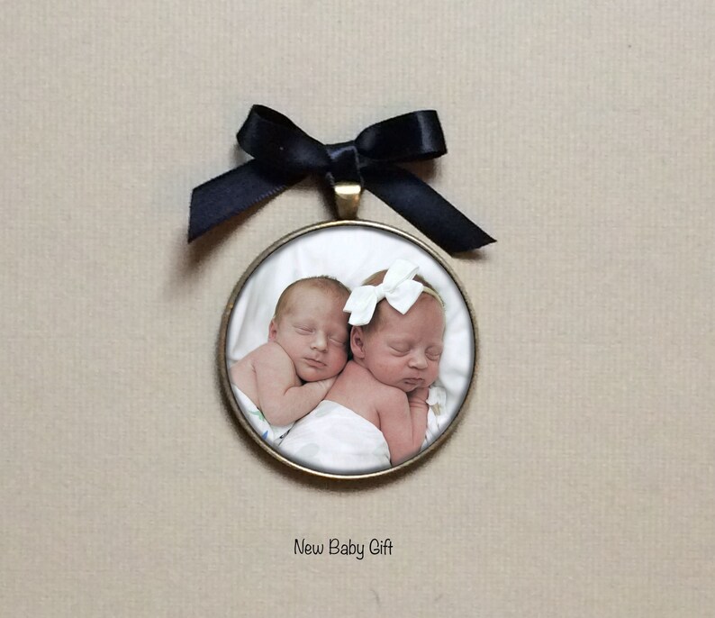 Custom Photo Ornament, Baby, Personalized Keepsake Family, Christmas, Memorial, Stocking Stuffer, Anniversary, image 3