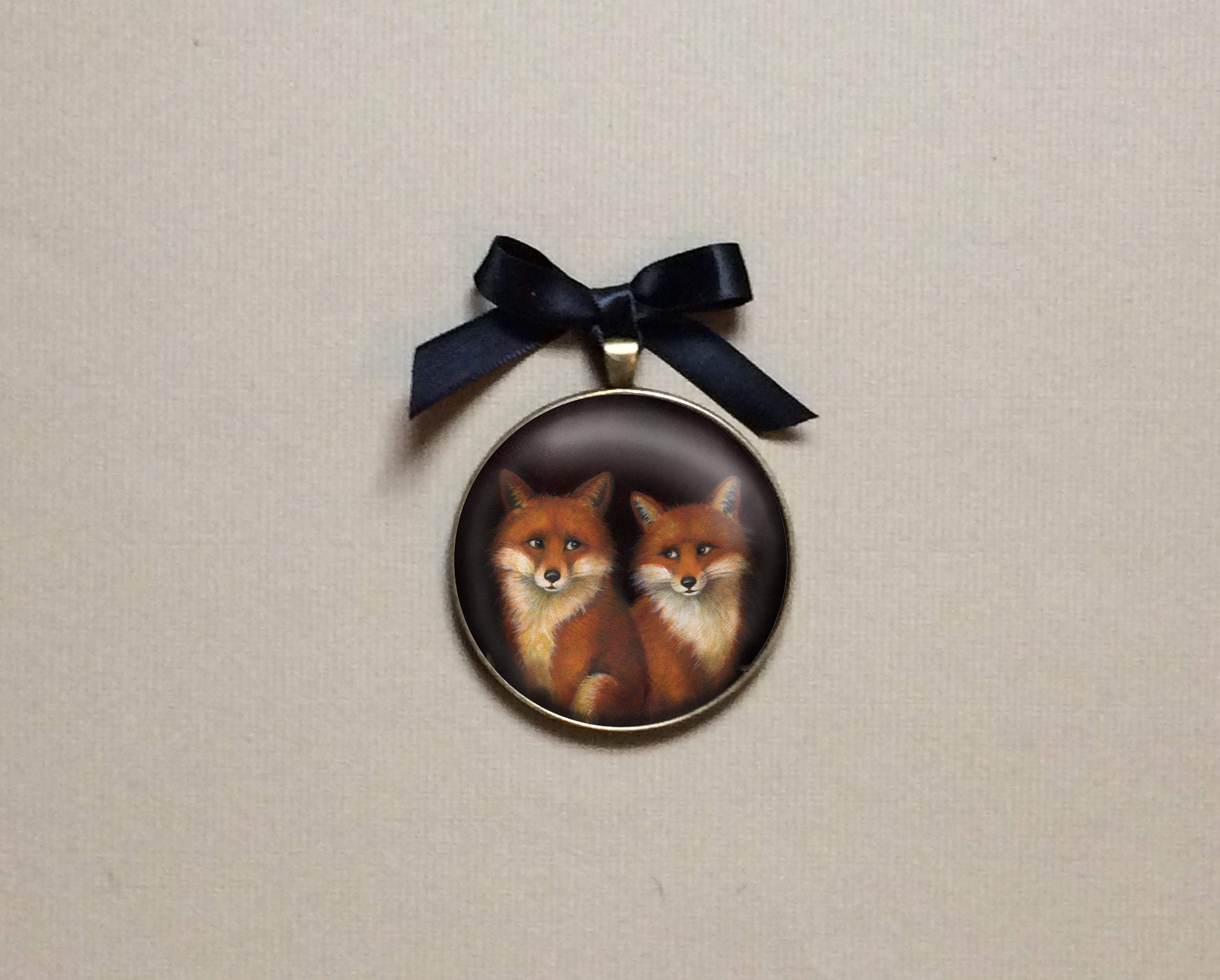Fox Coasters, Fox Coaster Set, Fox Portrait, Cocktail Coasters ...