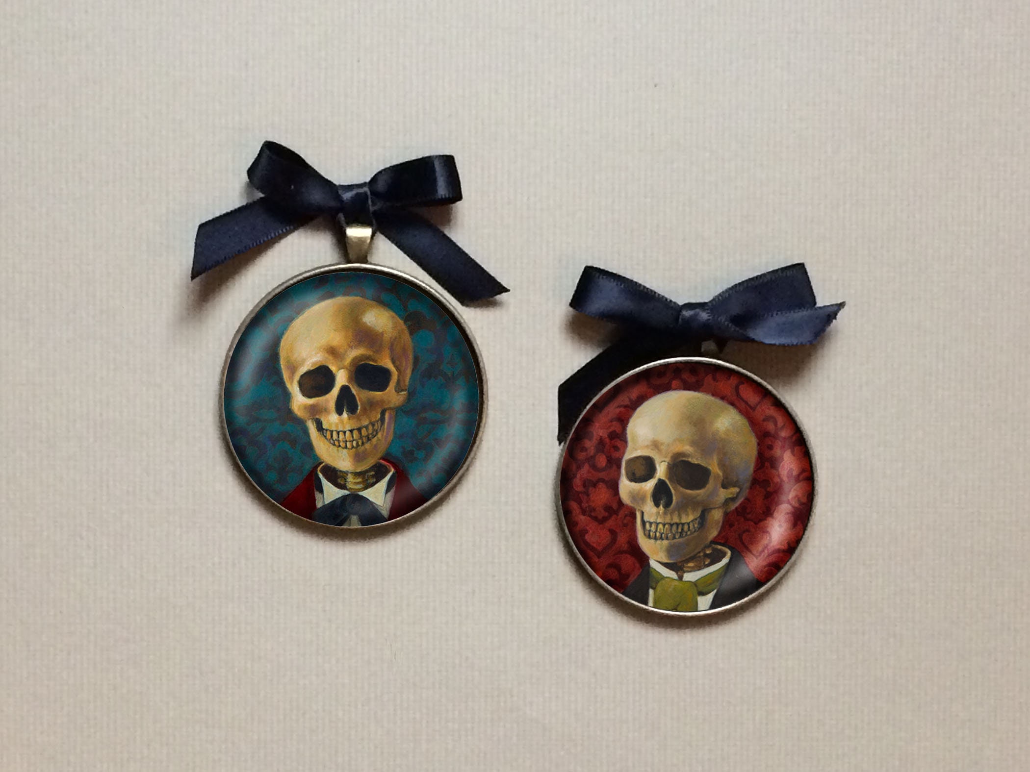 Spilla Fiore Luna Spilla Corvo Spilla Gotica Punk Spilla Con Piume Di - Foto 9