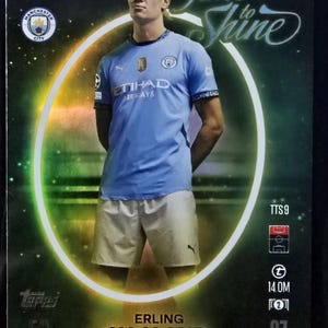 Time to Shine Limited Edition Erling Haaland, Arda Guler, Mathys Tel, Karim Adeyemi Topps Match Attax 2024-2025