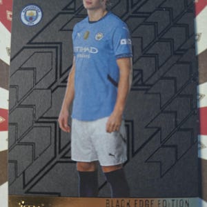 Erling Haaland Black Edge Edition Topps Match Attax 2024-2025