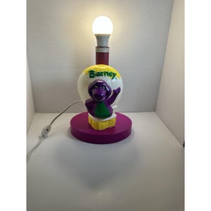 Barney Lamp - Etsy