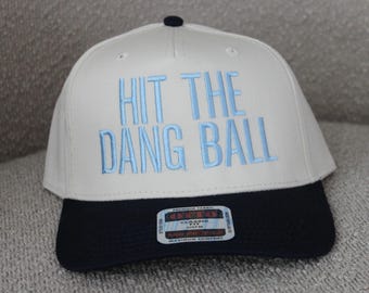 Golpea la pelota / Gorra bordada personalizada