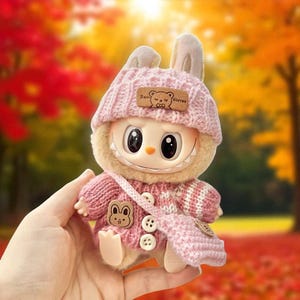 Labubu Doll Clothes Outfit Set V1 V2 V3 – 17cm Doll  Clothing for Collectible Dolls & Kids Gift
