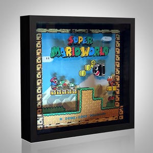Retro Game Shadowbox Frame