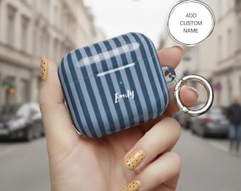 Gestreifte Earpod Hülle Gen 2 Ohrhörer Hülle Geschenk für Schwägerin Geschenk für Teenager-Mädchen Zubehör für Telefon Zubehör Teen Geschenk