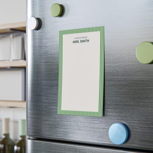 Teacher Gift Custom Sticky Notepad Post It Notes Personalized Memo Pad ...