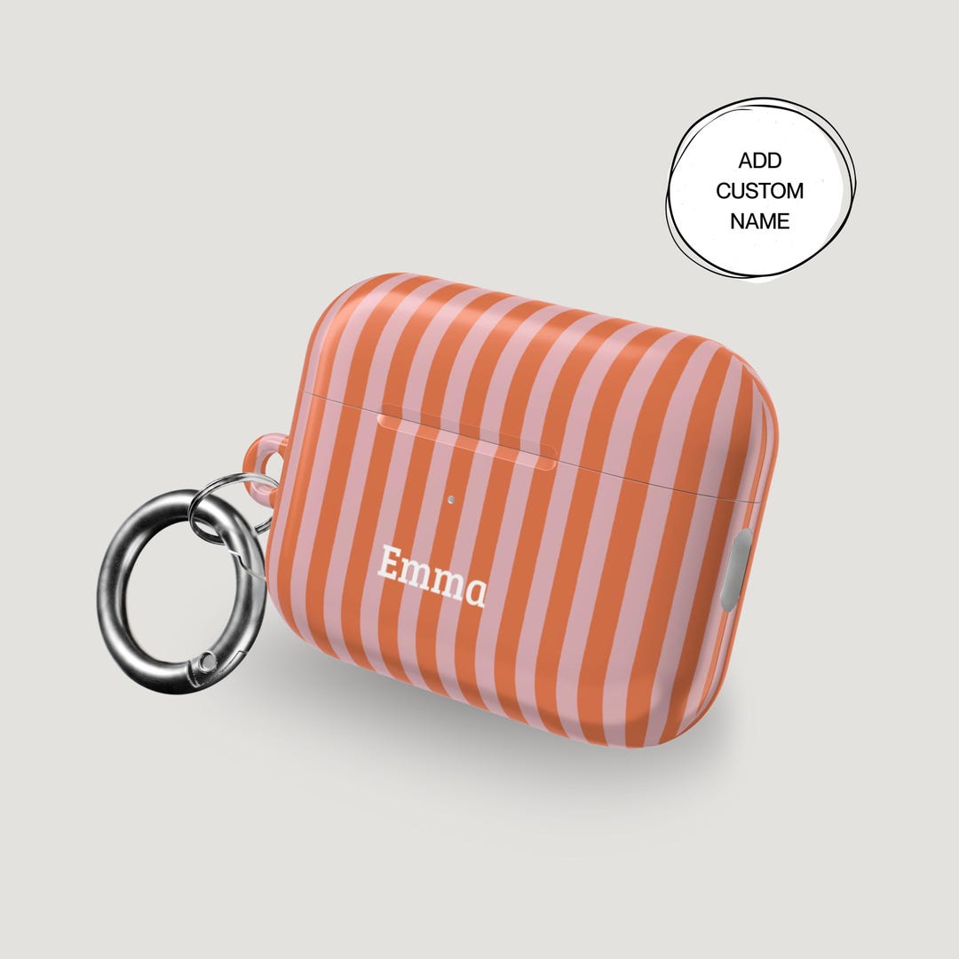 Striped Earpod Case Gen 2 Earbuds Case Customized Gift for Sister in ...