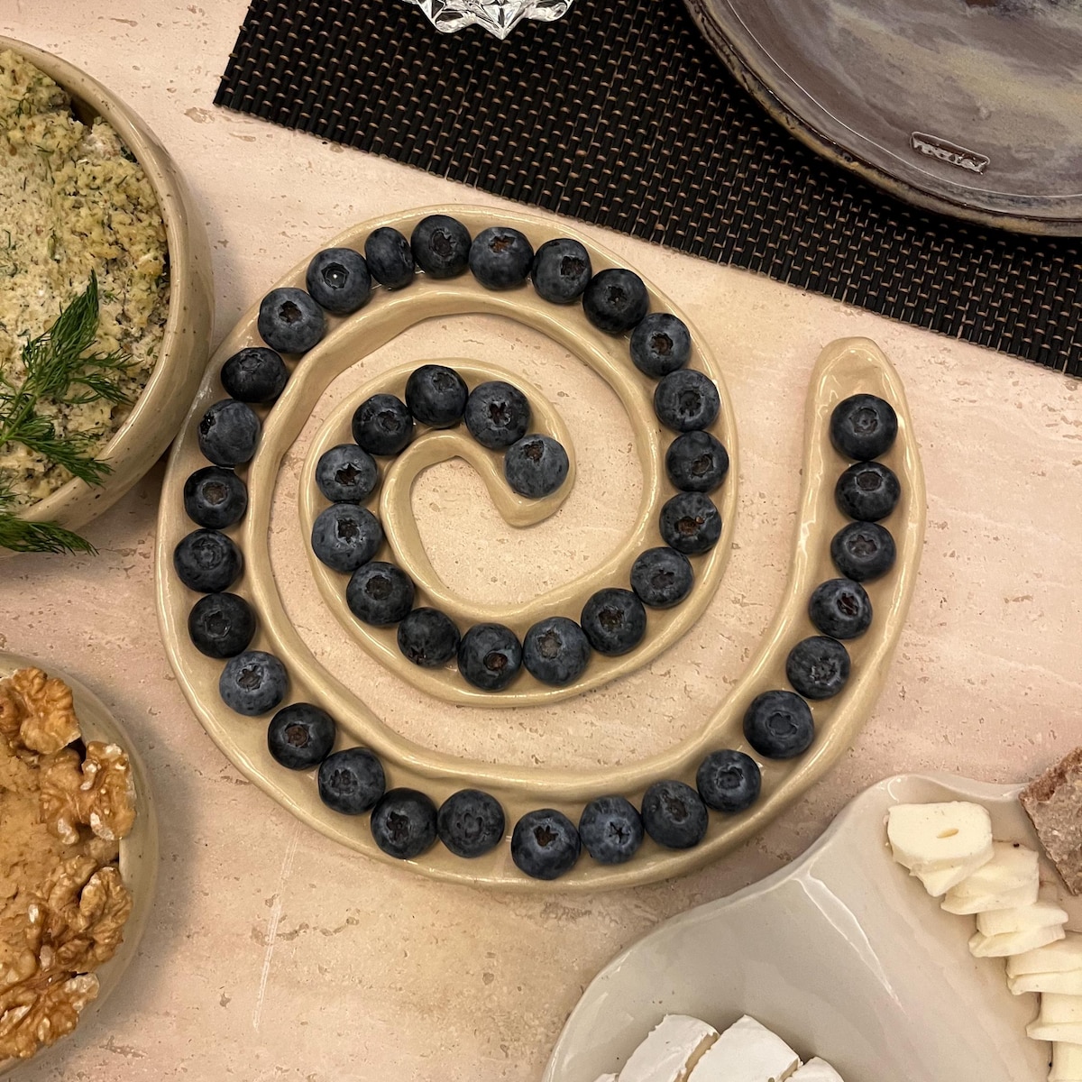 Spiral Serving Dish - Etsy