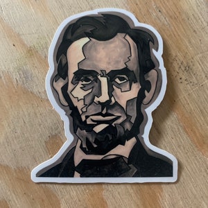 Abe Lincoln Sticker/Decal
