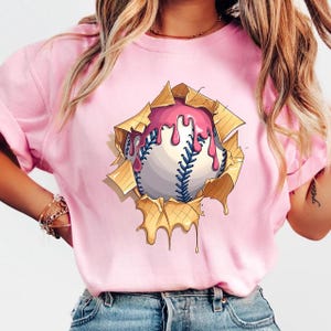 Baseball tropfender Eiscreme Jugend Jungen Baseball Png, Baseball tropfender Eiscreme Png, Eiscreme tropfender Baseball Png, digitaler Download