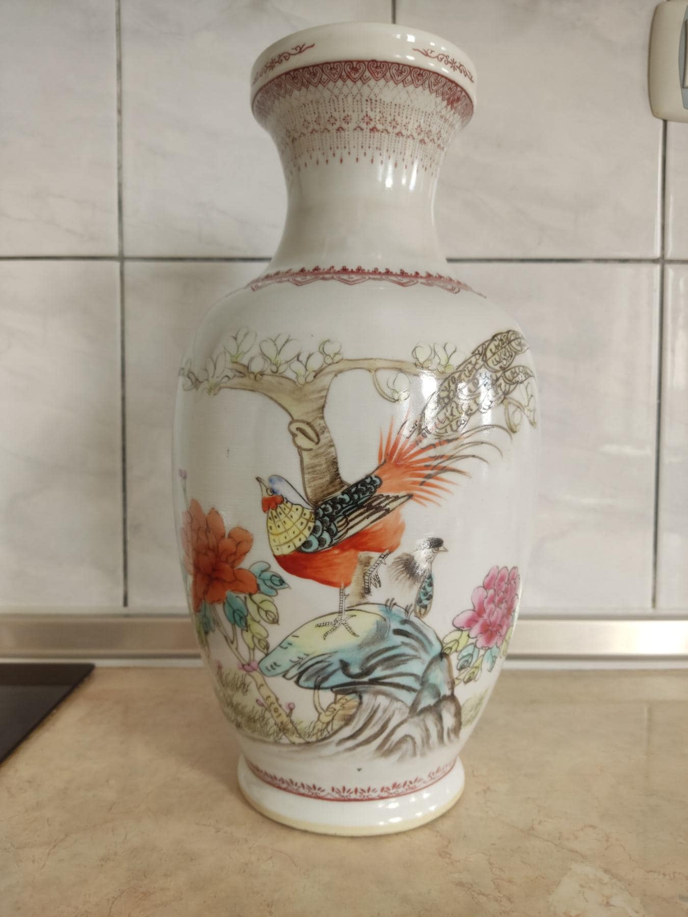 Chinese peacock vase - Etsy 日本