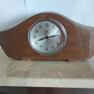 Rare Vintage  Alarm clock brand Veglia Made in Italy.