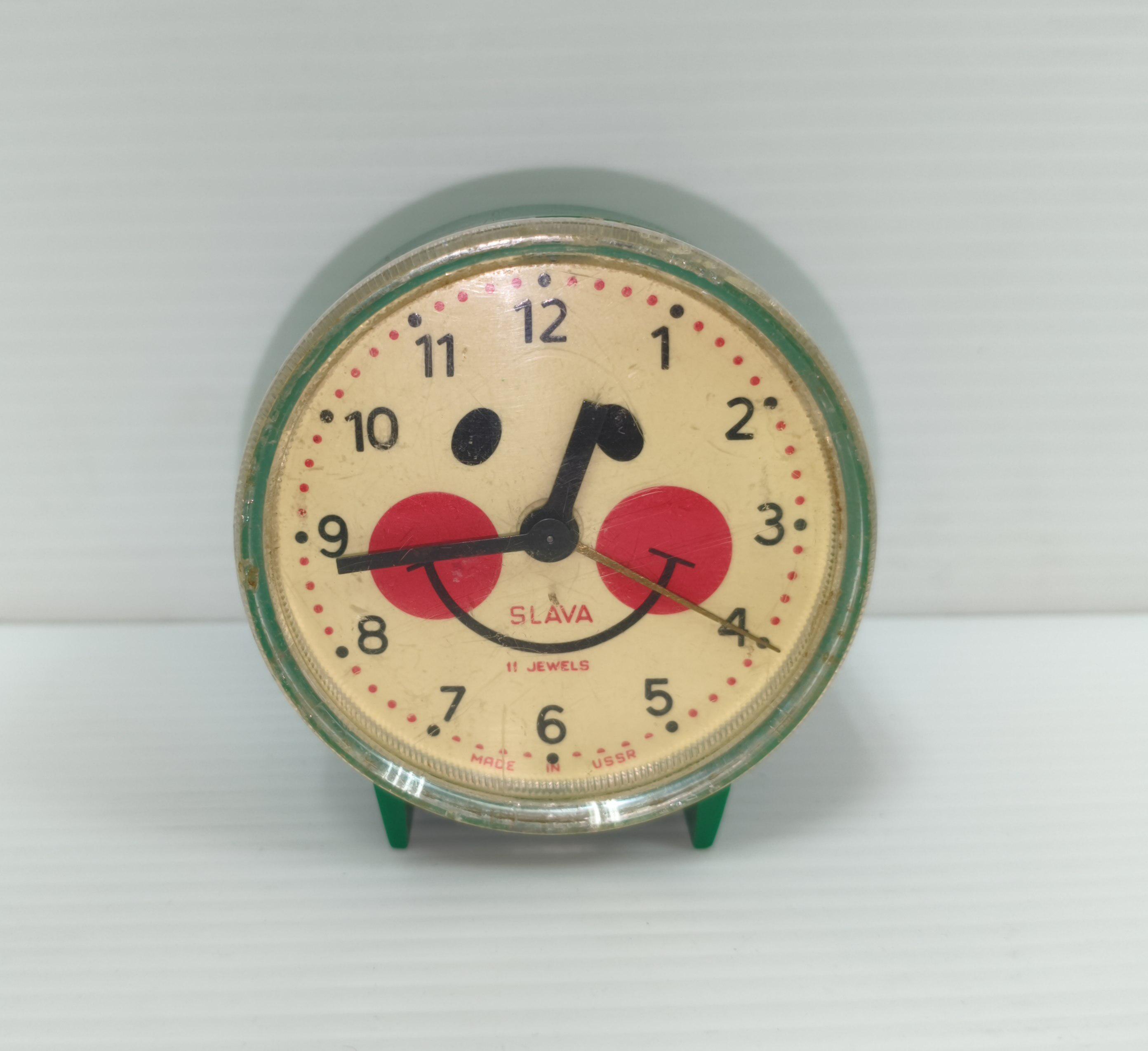 Smiley Alarm Clock - Etsy