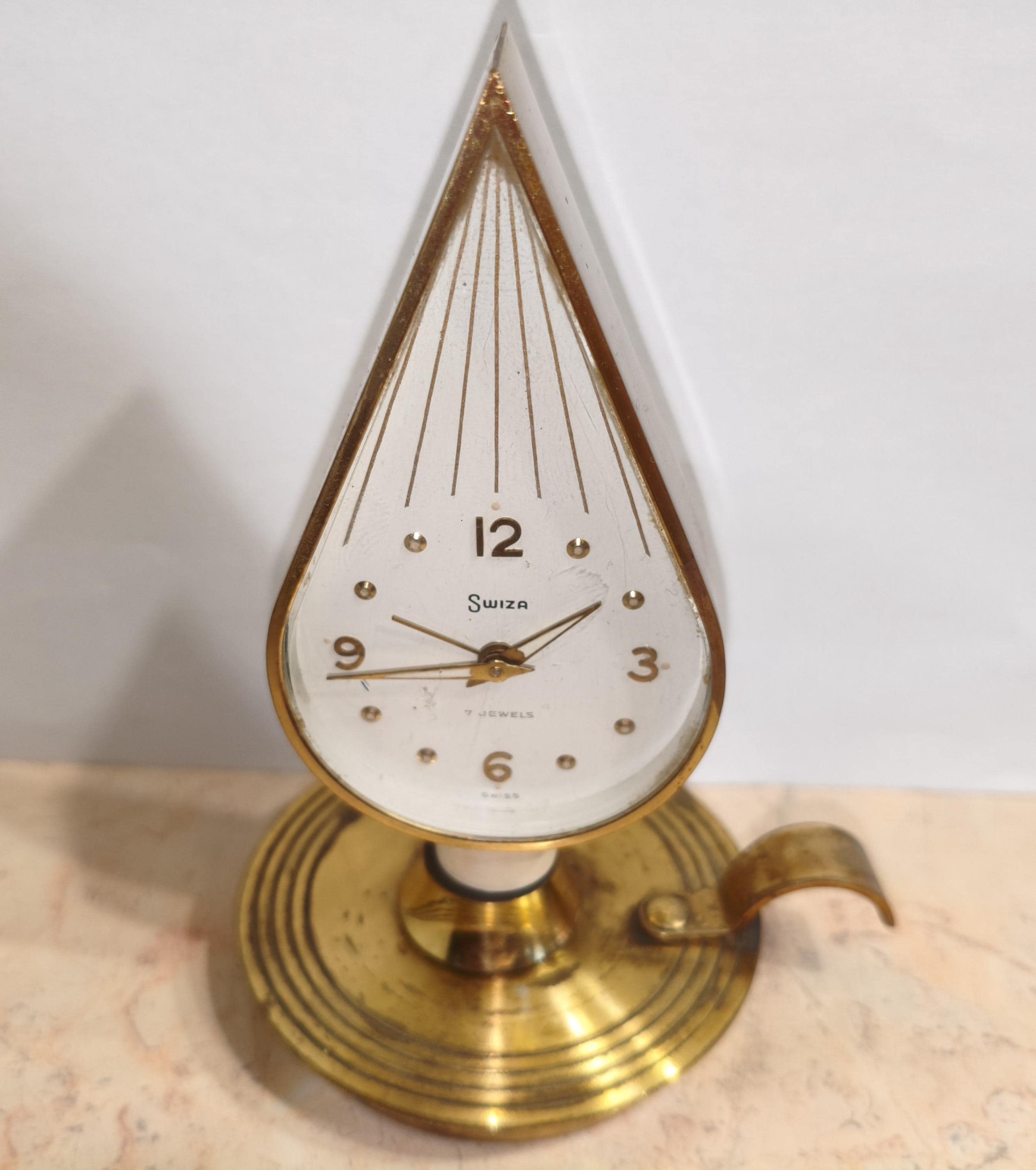Swiza 7 Jewels Clock - Etsy