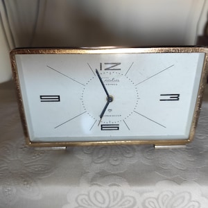 Alarm clock,Soviet Alarm clock &quot;SLAVA&quot;,Vintage alarm clock, USSR