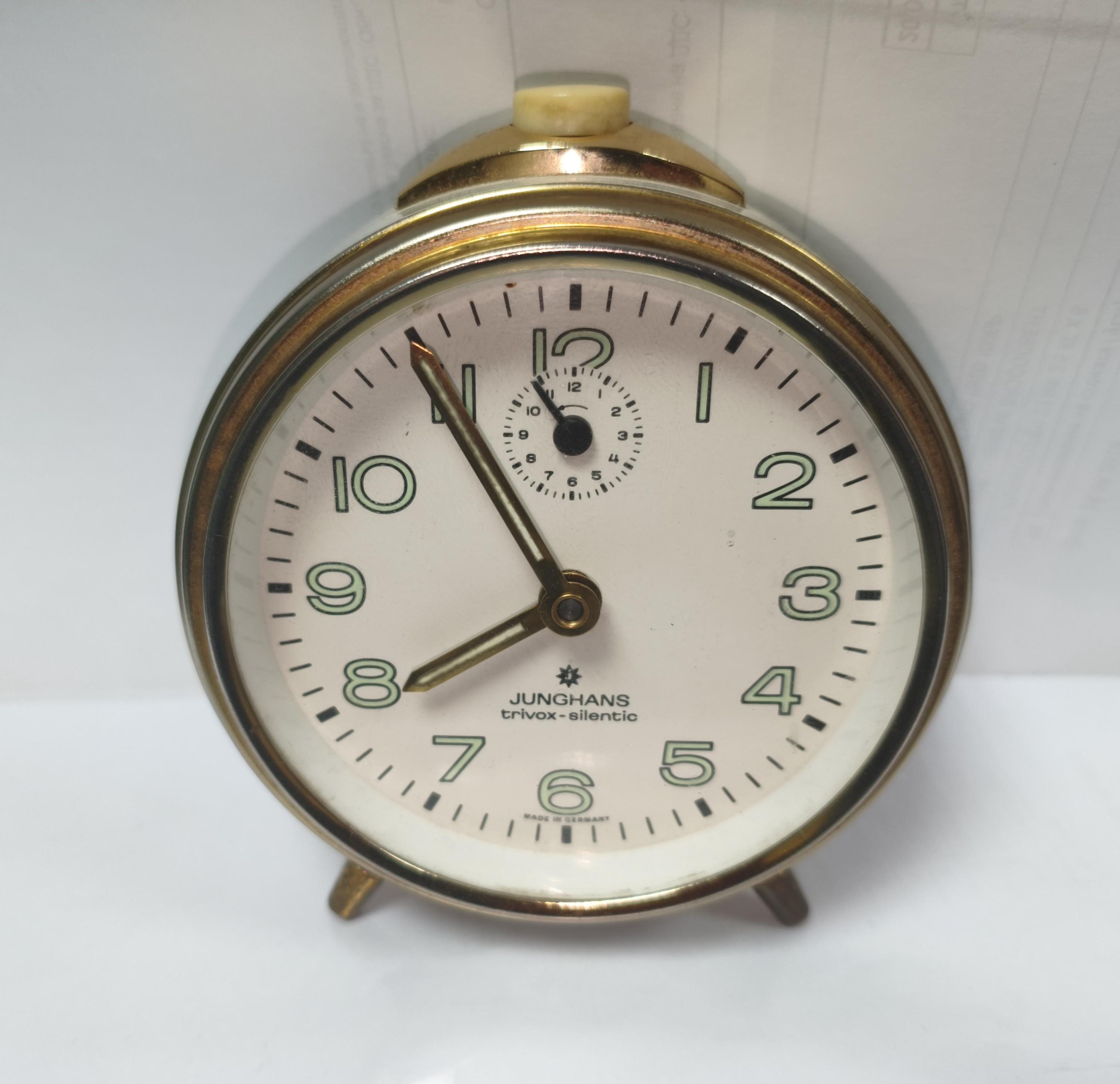 Junghans Trivox Silentic Clock - Etsy