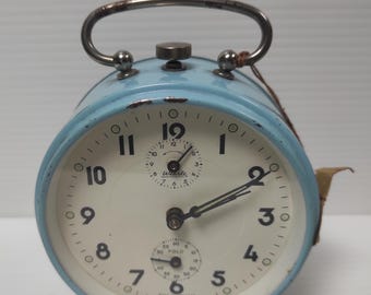 Vintage Wehrle Trolly Duplex Alarm Clock - Made in Germany - Etsy