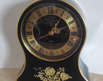 RARE Vintage Jaeger lecoultre petite neuchâteloise swiss Musical Alarm Clock
