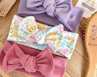 Jersey Knot Headband – Baby to Adult Hair Accessory – Handmade Headband