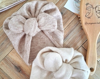 Bonnet turban très doux femme bébé enfant – Turban tendance– Accessoire cheveux bohème chic
