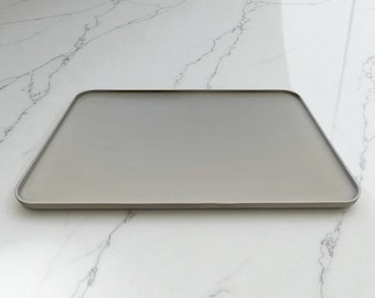 Tapete de silicona impermeable para comida de mascotas: diseño antideslizante con borde elevado